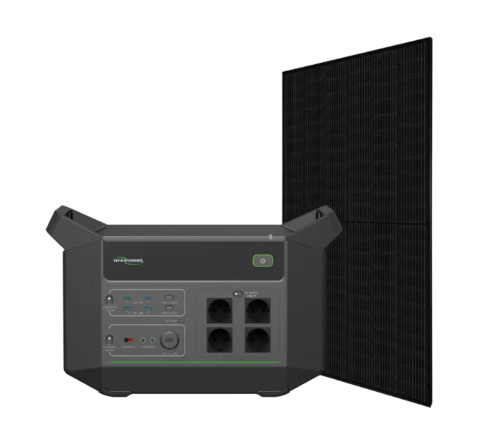 HYXiPower HYX-EA2500 + Canadian Solar CS6R-395MS Full Black Система автономного живлення однофазна