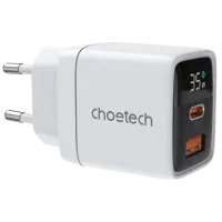 Choetech PD6052 White PD35W GAN A+C Адаптер