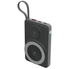 Choetech B695 10 000мА•г Black з магнітною зарядкою Повербанк