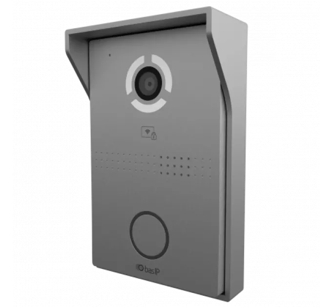 Bas-IP AV-03BD silver IP-виклична панель зі зчитувачем UKEY для IP-домофонів