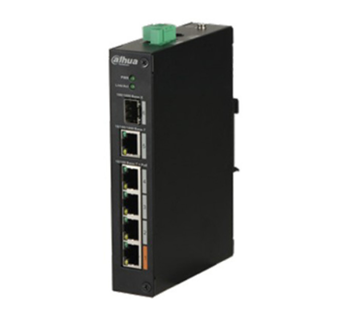 Dahua DH-PFS3106-4ET-60 POE Коммутатор 4 порта неуправляемый Dahua DH-PFS3106-4ET-60 POE Коммутатор 4 порта неуправляемый