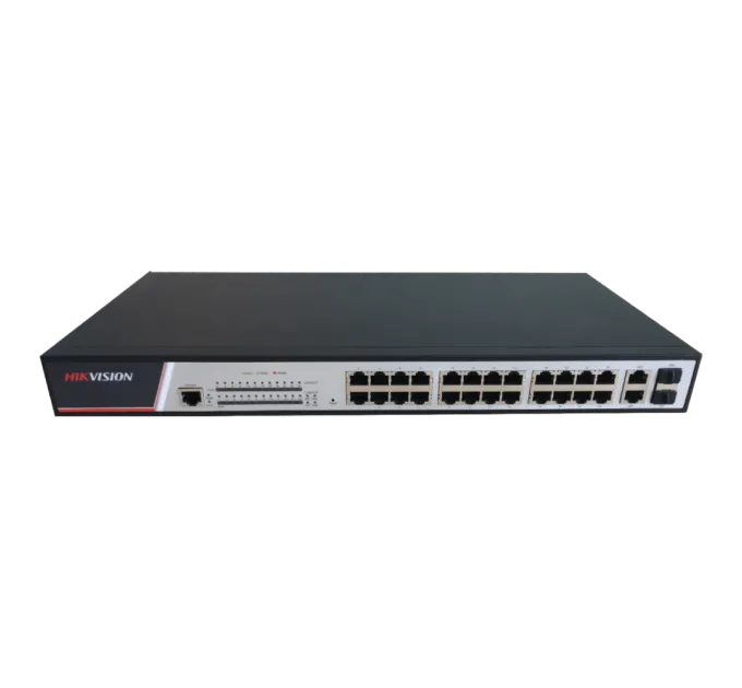 Hikvision DS-3E2326P PoE Коммутатор 24 порта управляемый Hikvision DS-3E2326P PoE Коммутатор 24 порта управляемый