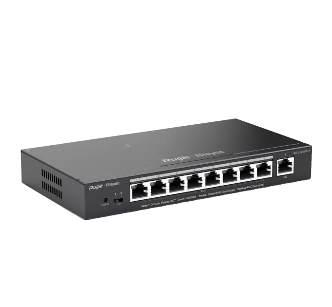 Ruijie RG-ES209GC-P POE Коммутатор 9 портов управляемый
