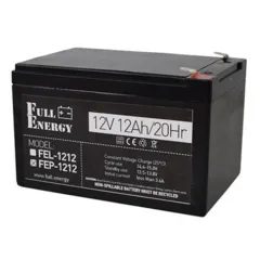 Full Energy FEP-1212 12 А•ч 12В Свинцово-кислотная аккумуляторная батарея Full Energy FEP-1212 12 А•ч 12В Свинцово-кислотная аккумуляторная батарея