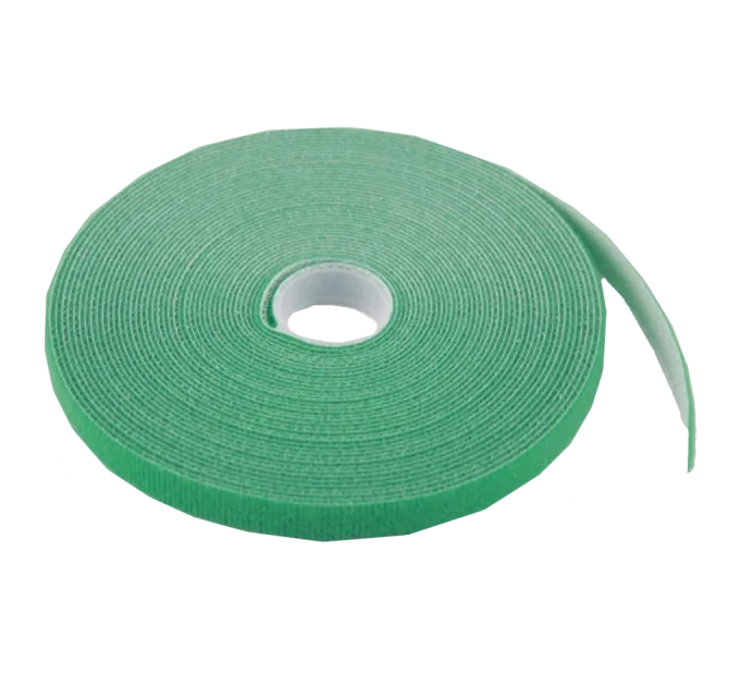 EPNew GTM-1210GNZ-E5 Стяжка-липучка, 12 мм x 10 м, моток, зелена