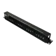EPNew PLMN-060Z Кабельний організатор 1U з кришкою, чорний, EPNew EPNew PLMN-060Z Кабельний організатор 1U з кришкою, чорний, EPNew