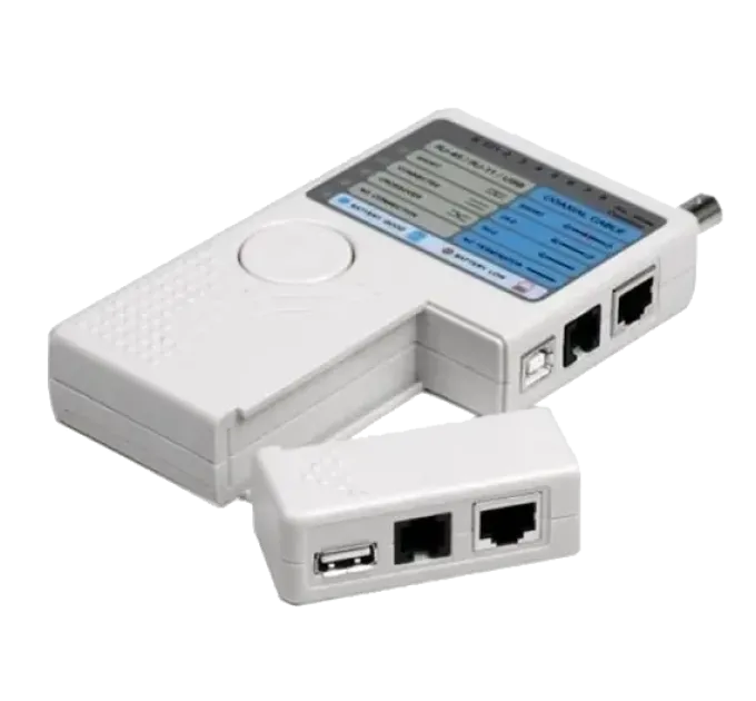 Hypernet RX-1000 Тестер кабеля RJ-45, RJ-12, USB, BNC