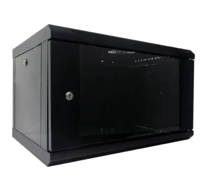 Hypernet WMNC-6U-FLAT-AC-BLACK Шафа коммутаційна настінна 6U 600x450 розбірна Hypernet WMNC-6U-FLAT-AC-BLACK Шафа коммутаційна настінна 6U 600x450 розбірна