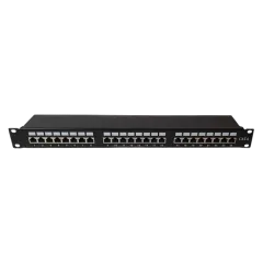 EServer WT-2084-CAT 6 Патч-панель незаповнена під кейстоуни, STP, 1U EServer WT-2084-CAT 6 Патч-панель незаповнена під кейстоуни, STP, 1U