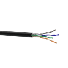 Кабель Cat. 5e U/UTP 4x2x24 AWG PE(К)(70910031) бухта 500м. медь наружная ЗЗКМ Кабель Cat. 5e U/UTP 4x2x24 AWG PE(К)(70910031) бухта 500м. медь наружная ЗЗКМ