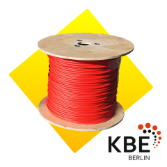 Соларный кабель КВЕ 6 мм красный (Германия)
